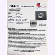 3.76 Ratti Natural Pitambari Neelam with Govt Lab Certified-(12210)